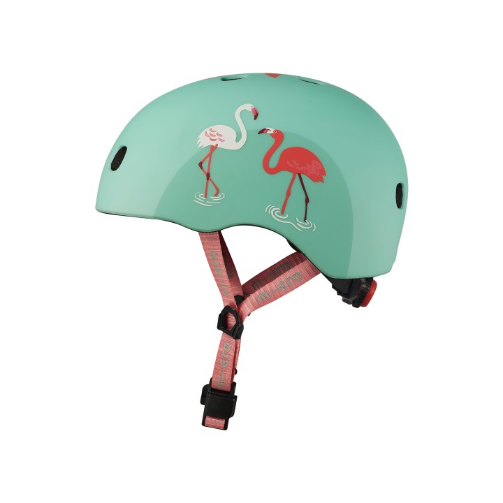 Casque flamant rose