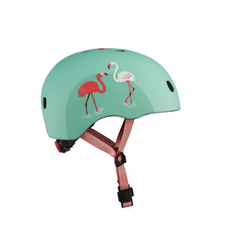 Casque flamant rose
