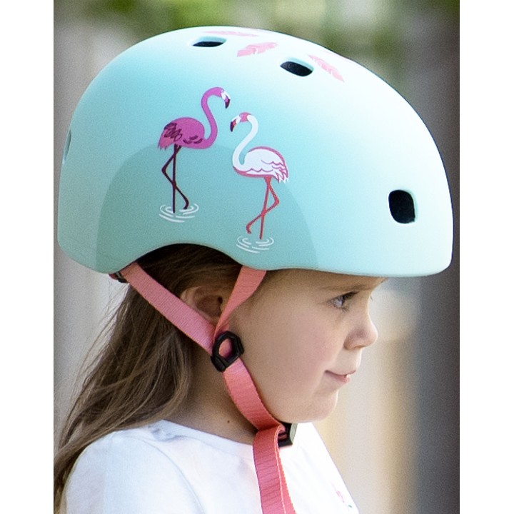Casque flamant rose