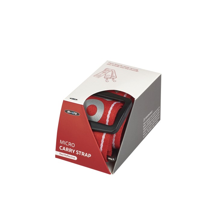 Lanière pour trottinette rouge