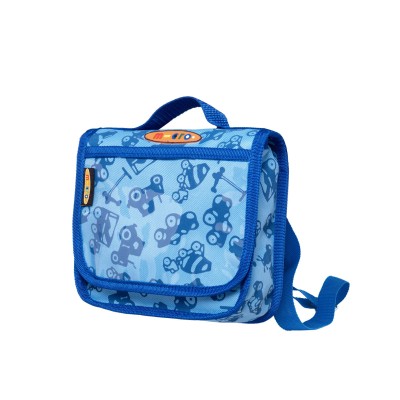 Sac à dos bleu pour trottinette