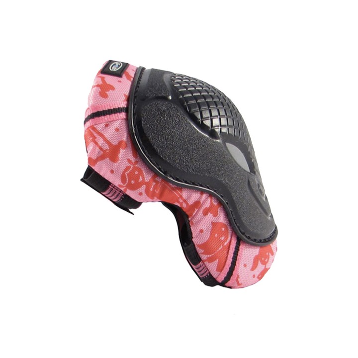 Kit coudières et genouillères Rose Taille L