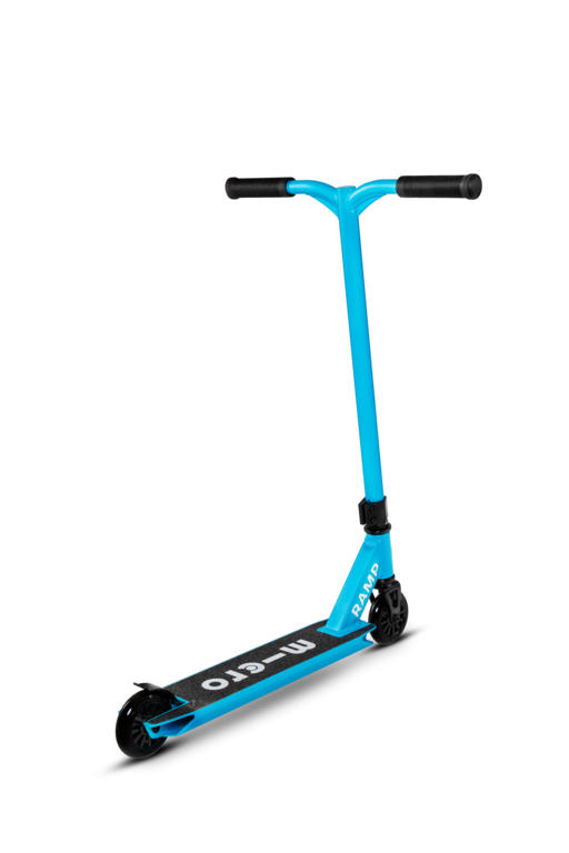 Trottinette freestyle micro ramp cyan débutant