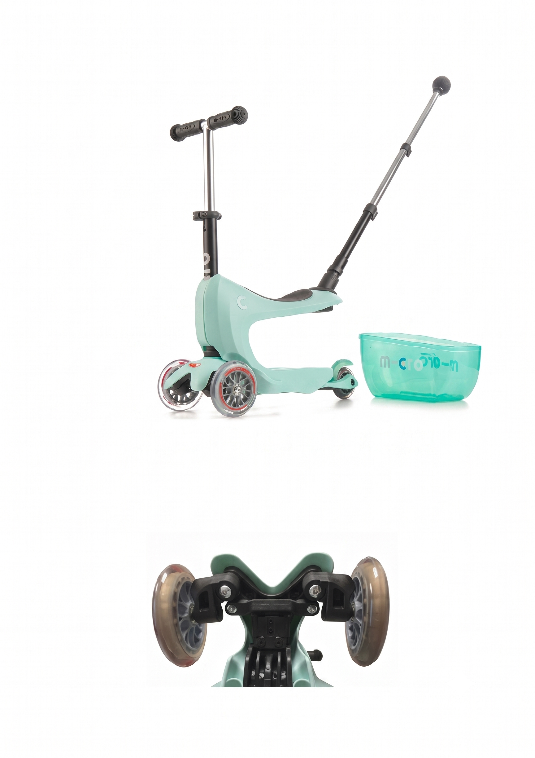 Emplacement des pièces détachées — Mini 2Go et 2Go Deluxe