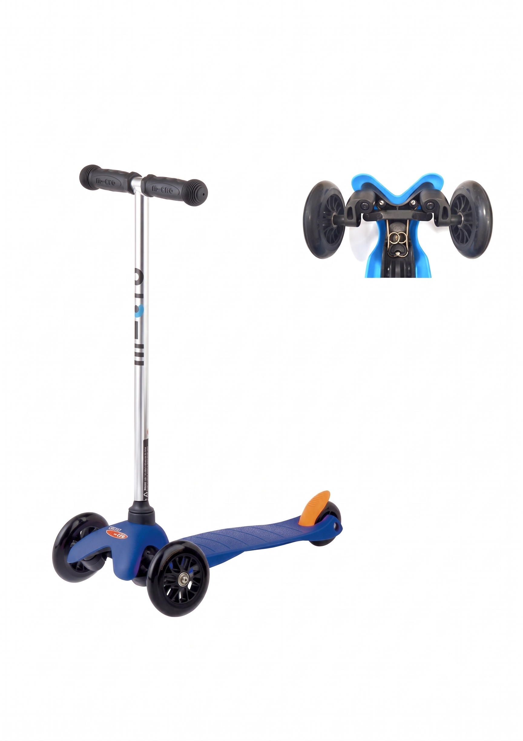 Emplacement des pièces détachées — Mini Micro Sporty
