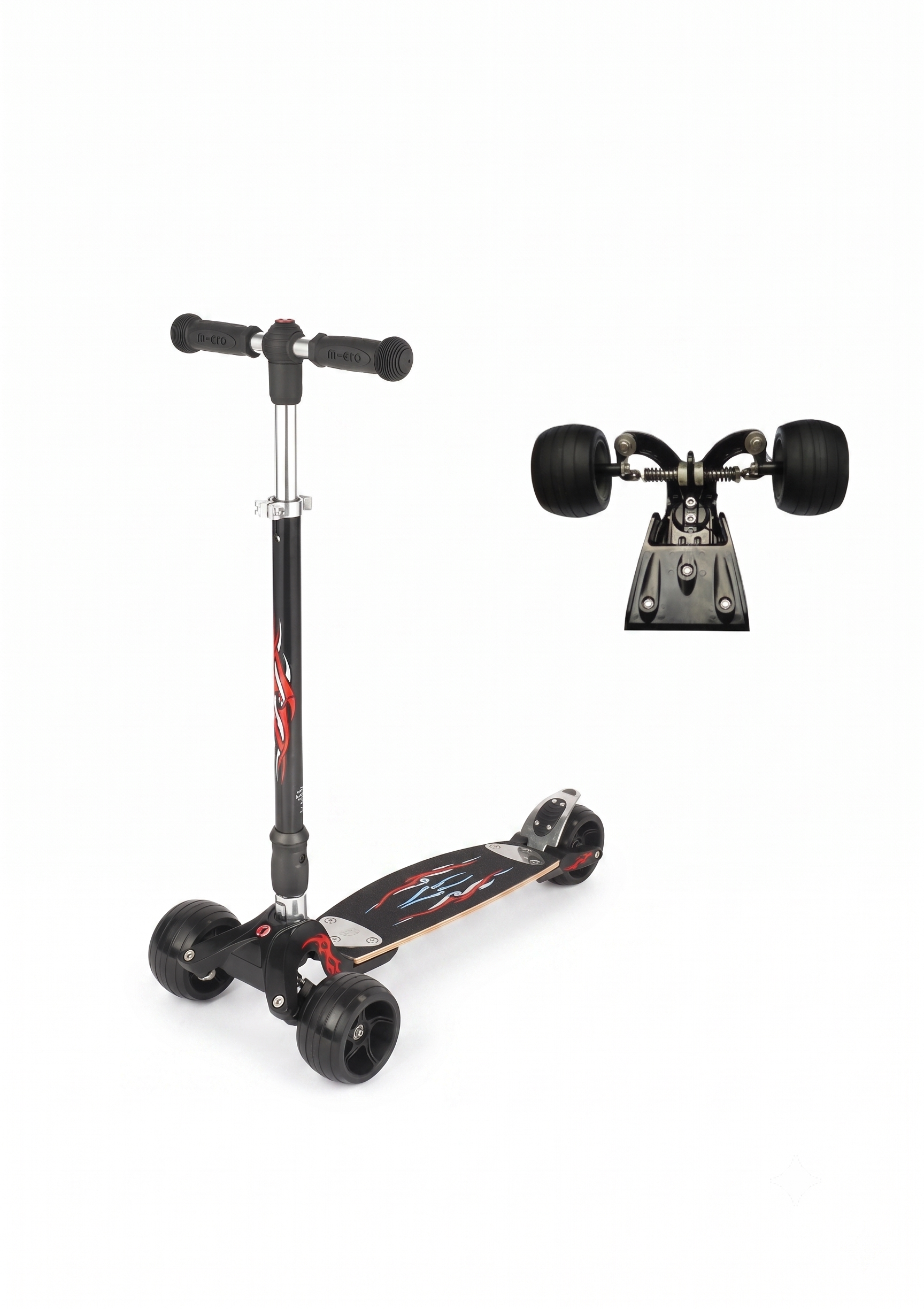 Emplacement des pièces détachées — Kickboard Monster